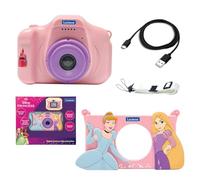 Lexibook, Disney Princesses, Camera pour Enfants avec Protection Disney Princesses, Rose, DJ078DPLXB