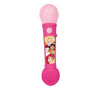 Lexibook Microphone lumineux MIC80DP – Mélodies et effets sonores – Rose