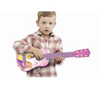Lexibook, Disney Princesses, Raiponce Ma première Guitare, 6 Cordes en Nylon, 53 cm, Guide Inclus, Rose/Violet, K200DPLXB