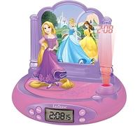 Lexibook Radio-réveil projecteur Disney Princesses