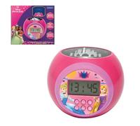 Lexibook Réveil-projecteur Disney Princesses RL977DP – Alarme et Snooze, veilleuse, écran LCD, piles