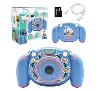 Lexibook - Disney Stitch - Appareil Photo 4-en-1 pour Enfants, Fonction Photo, vidéo, Audio et Jeux, Carte SD 32Go Incluse - DJ080DLXB