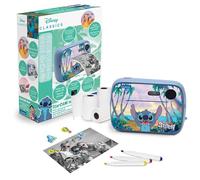 Lexibook, Disney Stitch, Appareil Photo StarCAM Print avec imprimante instantanée, Fonctions Photo et vidéo, Carte Micro-SD 32Go et kit de Personnalisation des Photos Inclus, DJ150DLXB