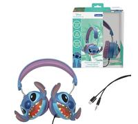 Lexibook Casque stéréo filaire pliable Stitch - Limitation de volume - Multicolore TU