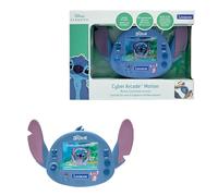 Lexibook - Disney Stitch - Console Cyber Arcade compacte et Portable, 50 Jeux, écran Couleur LCD, Alimentation par Piles, JL3180D, Bleu