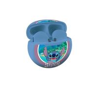 Lexibook, Disney Stitch, Écouteurs stéréo sans Fil, Son de Haute qualité, Microphone intégré, Commandes tactiles, Boîtier de Recharge, Son limité à 85 DB, Bleu, HPBT05D