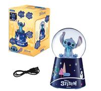 Lexibook, Disney Stitch, Enceinte Bluetooth Boule à Neige Stitch, Bleu, SBS10DLXB