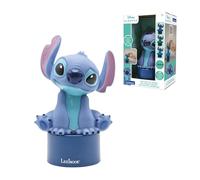 Lexibook, Disney Stitch, Enceinte Bluetooth veilleuse Stitch, Rose, NS02DLXB