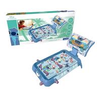 Lexibook, Disney Stitch, Flipper électronique de Table, Jeu d'action et de réflexe pour Les Enfants et la Famille, écran LCD, Effets sonores et Lumineux, Bleu, JG610DLXB