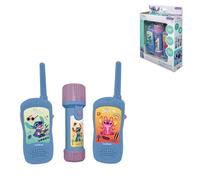 Lexibook, Disney Stitch, Kit d'aventurier Stitch avec talkies Walkies et Lampe-Torche/Boussole, Bleu, RPTW10DLXB
