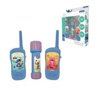 Lexibook, Disney Stitch, Kit d'aventurier Stitch avec talkies Walkies et Lampe-Torche/Boussole, Bleu, RPTW10D
