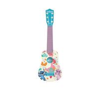 Lexibook, Disney Stitch, Ma première Guitare pour Enfant, 6 Cordes en Nylon, 53 cm, Guide Inclus, Bleu, K200D