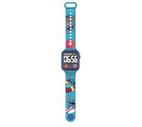 Lexibook Montre digitale Stitch Design Superman 20 images projetables Bracelet réglable Multicolore