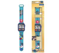 Lexibook, Disney Stitch Montre Digitale, DMW060DLXB | Affichage 12/24h, Bleu