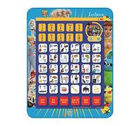 Lexibook Disney Toy Story 4 Woody Buzz Tablette Éducative Bilingue, Jouet pour Apprendre Les Lettres Chiffres Vocabulaire et Musique, Langues Français/Anglais, Bleu/Jaune, JCPAD002TSi1