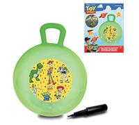 Lexibook, Disney Toy Story, Balle à Sauter avec Poignée, Effets Lumineux, Taille 45 cm, Pompe Incluse, pour Enfants 3-6 Ans, Vert, BG040TSLXB
