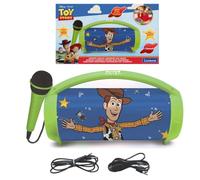Lexibook, Disney Toy Story, Enceinte Bluetooth sans-Fil Lumineuse avec Micro, Effets Lumineux, Fonction karaoké, Idéale pour Musique et Jeux, Multicolore, BTP585TSZLXB