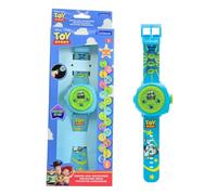 Lexibook, Disney Toy Story, Montre Digitale avec Projection de 20 Images, Affichage de l’Heure, Bracelet Confortable, Fonction Projecteur, pour Enfants, DMW050TSLXB