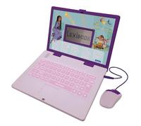 Lexibook, Disney Wish, Ordinateur éducatif bilingue Français/Anglais, Jouet pour Enfants avec 124 activités pour Apprendre, s'amuser et Jouer du Piano, Violet, JC598WIi1