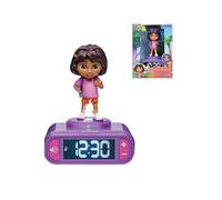 Lexibook Réveil Veilleuse Dora RL800DOR – Effets sonores – Violet