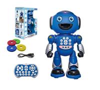 Lexibook, ELO Powerman A.I., Robot IA Intelligent, Bleu, ROBAI28ENLXB | Robot IA à commande vocale avec jeux éducatifs, interactions émotionnelles et contrôle parental intégré