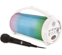 FLASHBOOM® Enceinte Bluetooth® portable entièrement lumineuse avec micro filaire détachable iParty® - LEXIBOOK