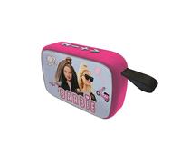 Lexibook Enceinte Bluetooth Portable Barbie - finition tissu, USB-C, rechargeable, multicolore