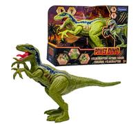 Lexibook Figurine Dinosaure Vélociraptor Format Moyen avec Son et Lumière