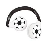 Lexibook - Football - Casque Audio 2-en-1 Bluetooth & Filaire avec Micro et Bouton de contrôle, Pliable et Ajustable, Batterie Rechargeable Longue durée - HPBT010FO