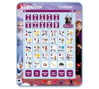 Lexibook Frozen Bilingual Talking Educational Tablette, Jouet pour Apprendre Les Lettres, Les Chiffres, Le vocabulaire et la Musique, Langues Allemand/Anglais, Bleu, JCPAD002FZi3LXB