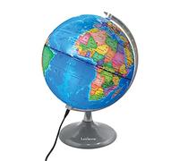 LEXIBOOK - Globe jour & nuit Lumineux ? Globe terrestre le jour et s?illumine avec la carte des constellations (Français) noir TU