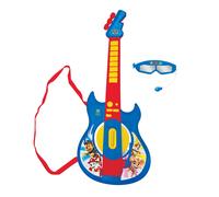 Guitare Electronique Lumineuse 59 cm Lunettes et Micro Pat'Patrouille