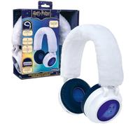 Lexibook, Harry Potter Casque BT Hedwige LED, Blanc | Audio Bluetooth 5.3 et filaire, volume sécurisé 85 dB, microphone et design pliable ajustable, HPBT015HP1LXB