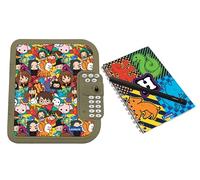 Lexibook, Harry Potter, Journal Intime électronique avec Stylo et carnet Inclus, interactif, Mot de Passe, Fonctions Amusantes, Effets sonores, Or/Noir, SD50HP