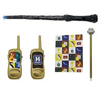 Kit Harry Potter avec talkie-walkie portée 120m, cahier, stylo et baguette magique beige TU