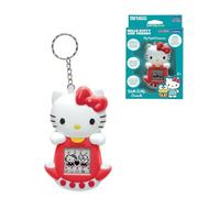 Lexibook, Hello Kitty, Console Best-E, 3 Jeux, Blanc, Rose, JLMB10HK | Console LCD Hello Kitty avec jeu de soin virtuel, 3 mini-jeux, design portable et activités d'apprentissage interactives