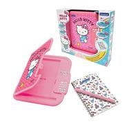 Lexibook, Hello Kitty Journal Intime Secret Électronique, SD50HKLXB | Stylo et carnet inclus, interactif, protégé par mot de passe, effets sonores, Rose/Blanc