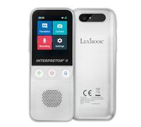 Lexibook Traducteur vocal instantané Interpretor 3 NTL3000 – 137 langues, photo et mémos, Wi‑Fi