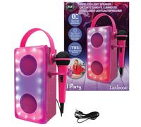 Lexibook, iParty Enceinte Bluetooth avec Micro Rose, BTP185PKZLXB