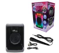Lexibook, iParty®, Enceinte Bluetooth® Portable avec Micro, Puissant Volume sonore, Effets Lumineux Multicolores, Batterie Rechargeable, K8320
