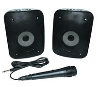 Lexibook Paire d'enceintes stéréo Iparty Bluetooth puissantes multicolore TU