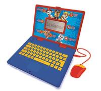 Lexibook JC598PAi4 Paw Patrol - Ordinateur Portable éducatif et bilingue - Jouet Portugais/Anglais pour Enfant (garçons et Filles) - 124 activités - Apprendre à Jouer à des Jeux et à la Musique avec
