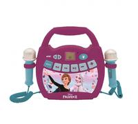 Lexibook Lecteur karaoké La Reine des Neiges MP320FZZ - Bluetooth, 2 micros, enregistrement