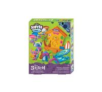 LEXIBOOK - Kit de fabrication de figurines Stitch en pâte a modeler douce et malléable