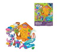 Lexibook, Kit de Fabrication de Figurines Stitch en pâte à Modeler Douce et malléable, CRDOUGH50D