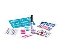 Lexibook – Kit de tatouages et nail art CRSS16 – Brillants pailletés – Multicolore TU