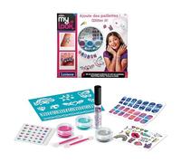 Lexibook, Kit de Tatouages Brillants et Nail Art Pailletés, CRSS16