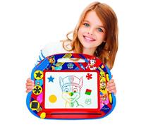 PAT' PATROUILLE Ardoise magique format A5 avec accessoires magnétiques pour dessiner en couleurs - LEXIBOOK