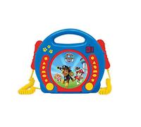 Lexibook Lecteur CD portable Pat Patrouille avec 2 microphones Multicolore TU