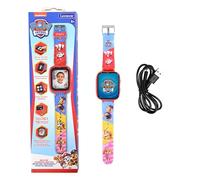 Lexibook, La Pat' Patrouille, Montre Appareil Photo Selfie, Écran Tactile HD, Appareil Photo 720p, Lecteur MP3, Haut-Parleur intégré, Dictaphone, Podomètre, 5 Jeux, Rouge, DMW070PALXB